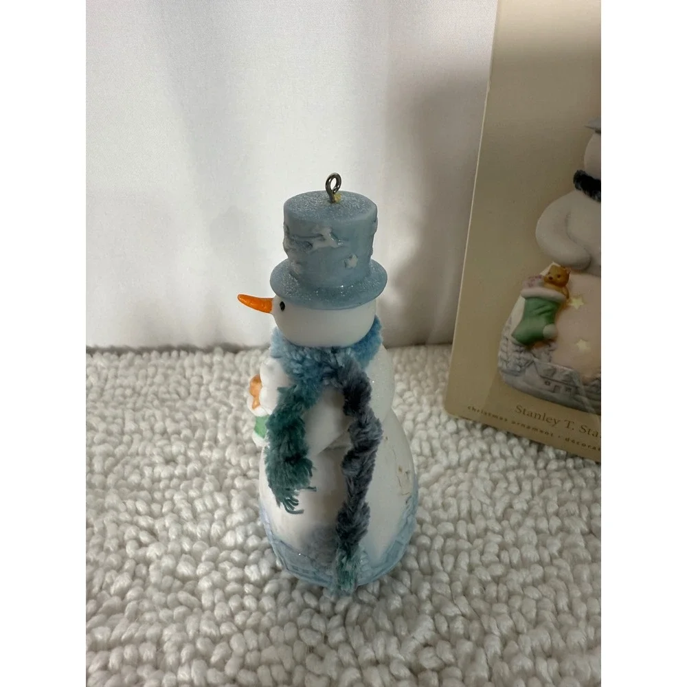 Hallmark Keepsake Ornament‎ Club Snowman Stanley T Starr 2008 Christmas Decor